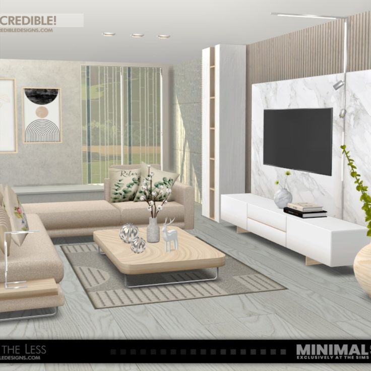 Published Oct 25, 2022 Mute Colors, Mod Living Room, Sims 4 Modern House, Living Room Sims 4, Sims 4 Cc Furniture Living Rooms, Mod Furniture, Sims 4 Bedroom, Sims 4 House Building, Casas The Sims 4