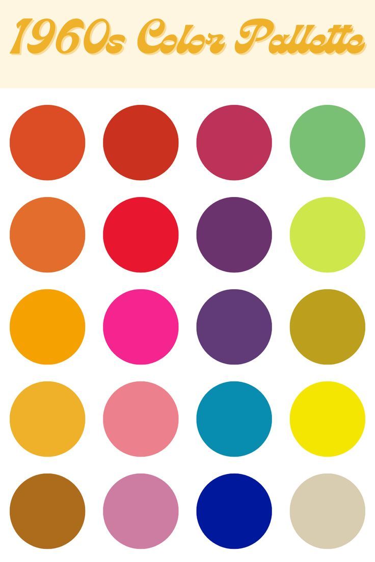 an image of the color palettes in different colors