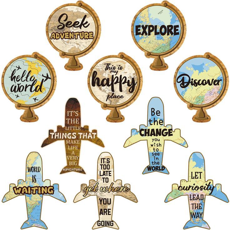 20 Pcs Travel Map Bookmarks Adventure Awaits Party Supplies Motivational Bookmark Magnet Bookmark Travel World Classroom Favors Back to School First Day of School Classroom Reward for Teacher Students Travel Decor Classroom, Adventure School Theme, Adventure Begins At Your Library 2024, Around The World Classroom Theme, Adventure Classroom Theme, Fro Ideas, Travel Classroom Decor, Adventure Awaits Party, Motivational Bookmark