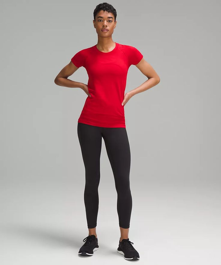 Swiftly Tech Short-Sleeve Shirt 2.0 | Women's Short Sleeve Shirts & Tee's | lululemon Lululemon Go-dry Short Sleeve T-shirt, Lululemon Athleisure T-shirt With Moisture-wicking, Lululemon Stretch Crew Neck T-shirt, Lululemon Casual T-shirt For Gym, Lululemon Casual Sports T-shirt, Sporty Short Sleeve T-shirt By Lululemon, Lululemon Casual Moisture-wicking T-shirt, Lululemon Short Sleeve Gym T-shirt, Lululemon Gym T-shirt Short Sleeve