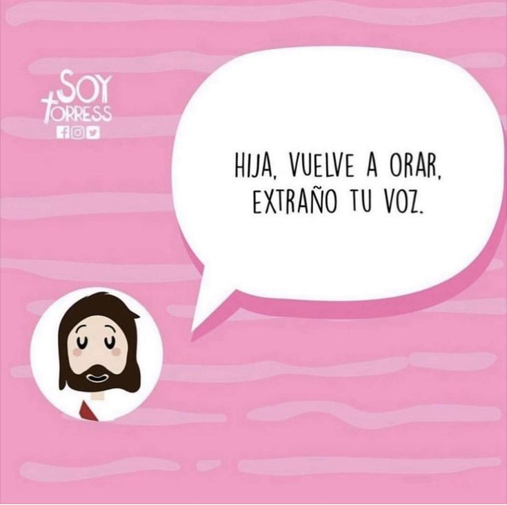 a speech bubble that says, hida vuleve a oar extrano tu voz