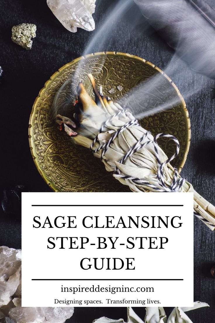 How To Properly Sage A Home, Sage House Cleansing, Sage Cleansing Prayer, Sage House, Smudging Prayer, House Cleansing, Space Clearing, Burning Sage, Sage Smudging