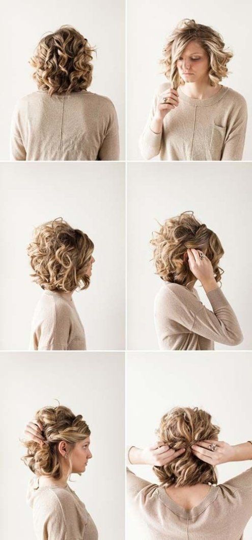 The secret to making your curly locks look beautiful lies in styling them right. Unfortunately, not all of us have our own private hairstylists to do our hair every day. Curly hair seems unmanageable with its undefined coily strands, dryness, frizzy tangles, and itchy scalp. Formal Hairstyles For Short Hair, Cute Prom Hairstyles, Easy Updo Hairstyles, Prom Hairstyle, Eyeshadow For Blue Eyes, Wedding Dress Mermaid, Prom Hairstyles For Short Hair, Graduation Hairstyles, Dress Pictures