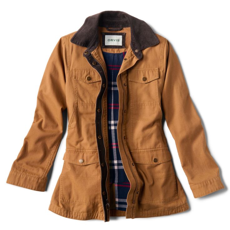 Women’s Orvis 1856 Barn Coat Fall Parka With Fleece Lining For Outdoor Activities, Fall Sport Coat With Fleece Lining For Outdoor Activities, Fall Hooded Jacket For Outdoor Activities, Hooded Jacket For Fall Outdoor Activities, Classic Sport Coat For Fall Outdoor Activities, Fall Outdoor Sport Coat With Fleece Lining, Winter Cotton Outerwear With Fleece Lining, Outdoor Fall Sport Coat With Fleece Lining, Cotton Outerwear With Fleece Lining For Winter