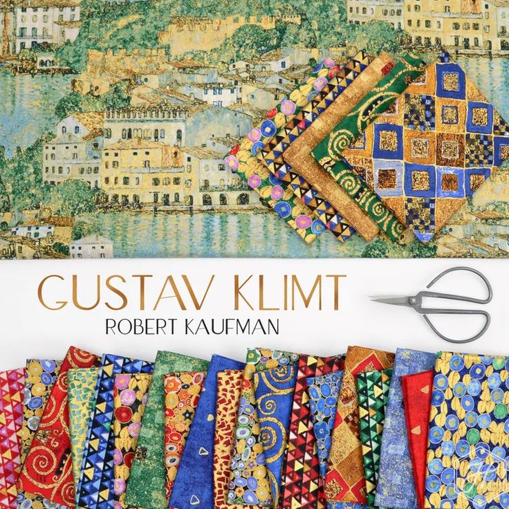 the cover of gusttav klimt's book, robert kaufman