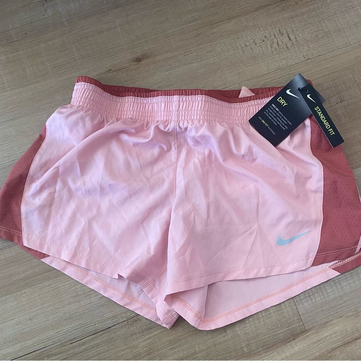 Nike 10k Shorts In Light Pink Color Lined Brief Women’s Size Medium New With Tags Never Worn Nike Summer Activewear Shorts, Nike Activewear With Built-in Shorts For Summer, Nike Activewear With Shorts For Summer, Nike Summer Activewear With Elastic Waistband, Nike Activewear With Elastic Waistband For Summer, Nike Athletic Shorts For Summer, Nike Summer Athletic Shorts, Nike Shorts With Built-in Liner For Spring, Nike Athletic Shorts For Spring