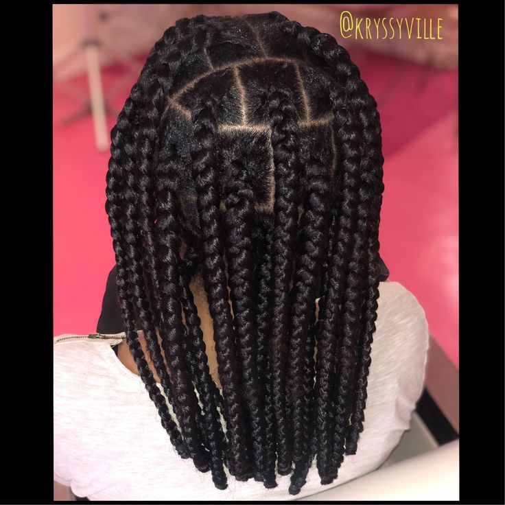 Jumbo Knotless Box Braids, Upside Down French Braid, Jumbo Knotless, Braids Color, Large Box Braids, Braids Knotless, Knotless Box Braids, Small Box Braids, Cute Box Braids