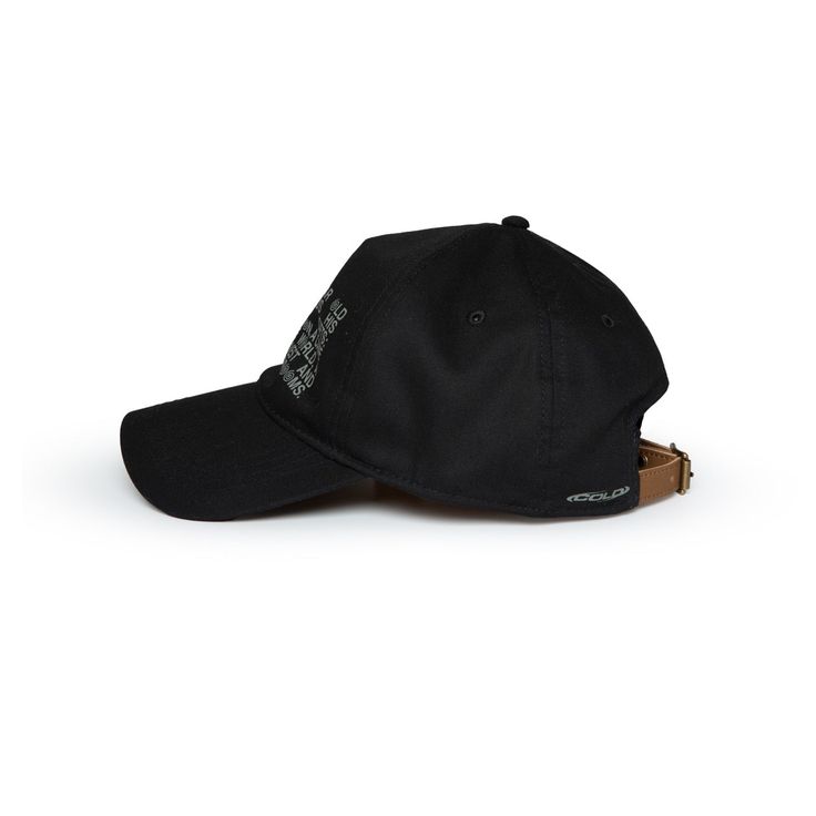 Legacy cap black. Logo embroidered in gray. Easily adjusts to fit all sizes with an adjustable strap and metal buckle. Cold Culture, Best Caps, Black Logo, Streetwear Outfit, Metal Buckles, Logo Embroidered, Caps Hats, Clothing Brand, Metallica