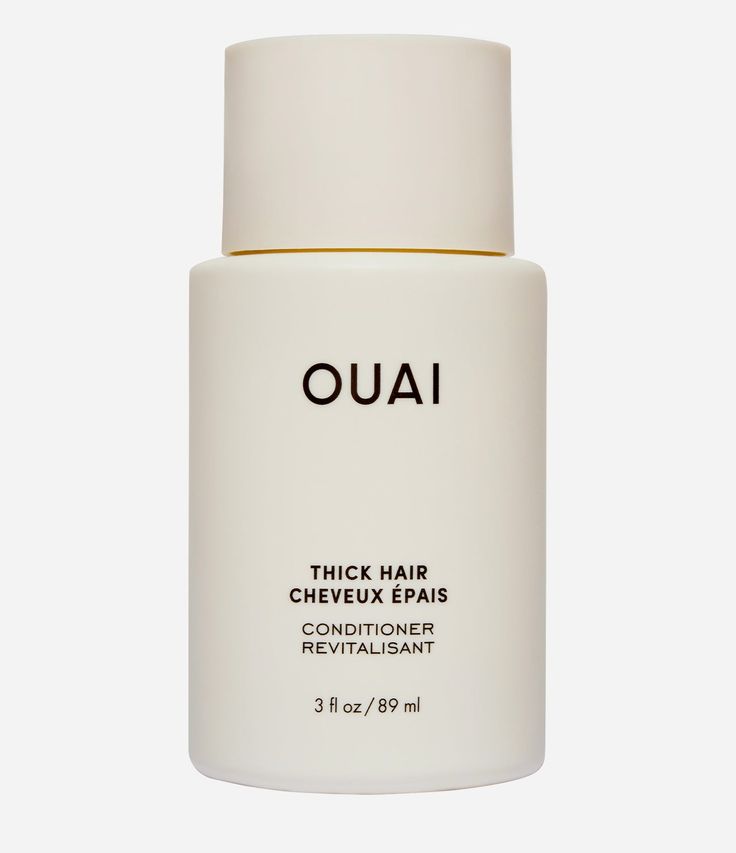 Wanna get rich quick? This ultra-lux travel size conditioner made for thick hair fights frizz and hydrates dry, coarser hair while detangling, strengthening, and adding shine. Ouai Conditioner, Shampoo For Thick Hair, Lux Travel, Shampoo For Fine Hair, Ouai Haircare, Jen Atkin, Travel Shampoo, Detox Shampoo, Refill Pouch