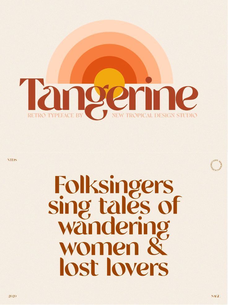 the cover of tangerine magazine