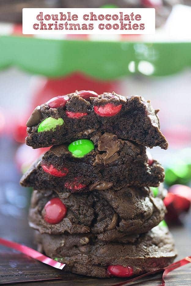 a pile of cookies sitting on top of a table