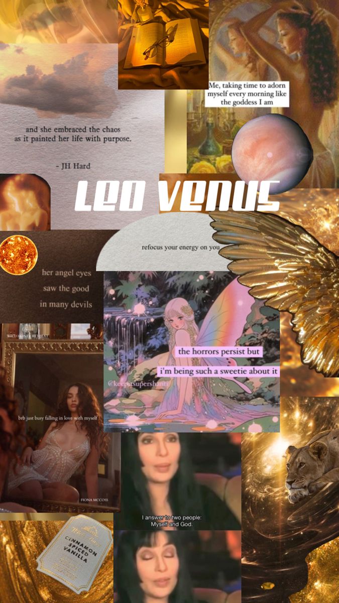 a collage of images with the words love venture written in gold and white on it