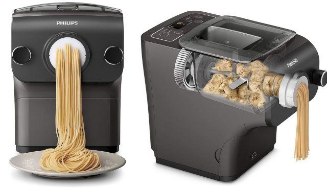 two different types of pasta dispensers