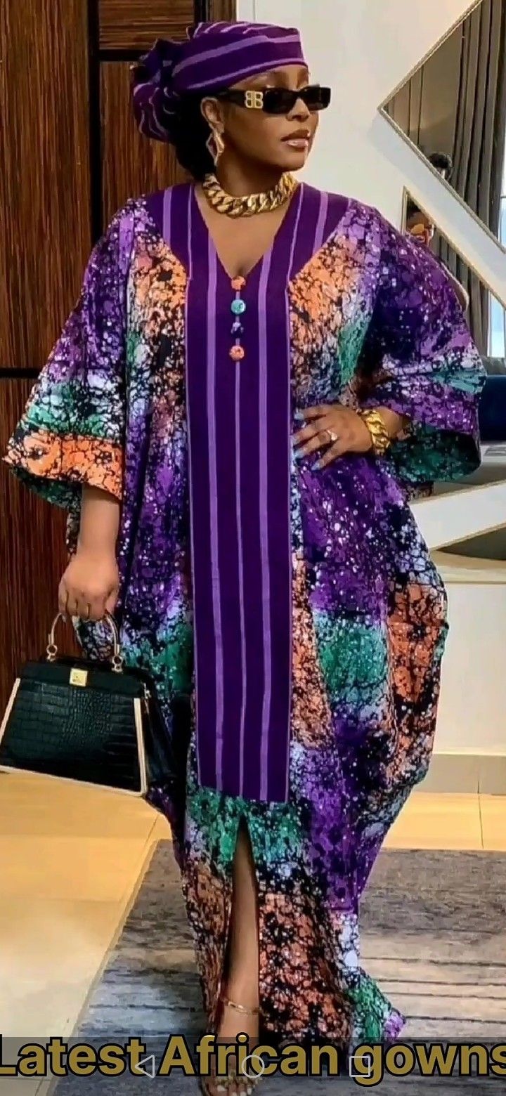 Ankara Agbada Styles For Ladies, Gown For Kampala, Buobuo Gown Style, Styles For Adire Kampala, Adire Kampala Styles For Ladies, Ladies Agbada Style, Latest Kampala Gown Styles For Ladies, Latest Adire Styles For Ladies, Patapata Dress Styles