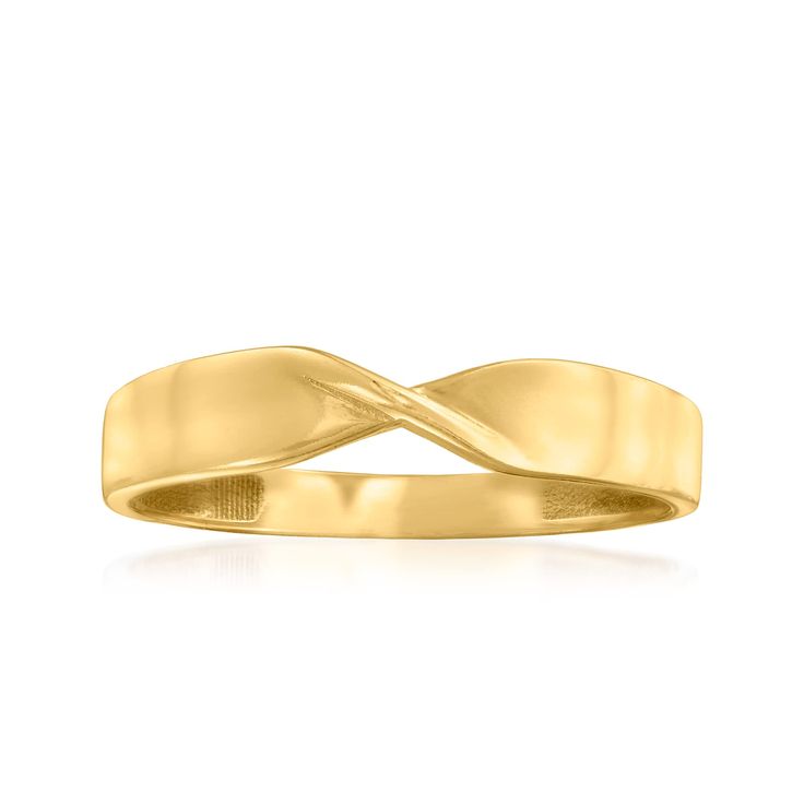 PRICES MAY VARY. GENUINE 10KT GOLD — 10kt yellow gold twisted ring. Handcrafted. Polished finish. 1/8 in. wide. 1.2 grams. Size 8. STRONG AND BEAUTIFUL — Crafted of durable precious metal that’s stronger than 14kt and 18kt gold, our sturdy, worry-free 10kt gold pieces are waterproof, sweatproof and won’t tarnish. REAL GOLD YOU LIVE IN — Canaria fine jewelry is the affordable luxury you’ve been looking for. Perfect for everyday wear, these 10kt gold wardrobe essentials are fashionable, fun and de Gold Wardrobe, Twisted Gold Ring, Yellow Gold Anniversary Rings, Pearl Jewelry Shop, Twisted Ring, Gold Anniversary Rings, Gold Rings Simple, Gold Anniversary, Rings Jewelry Fashion