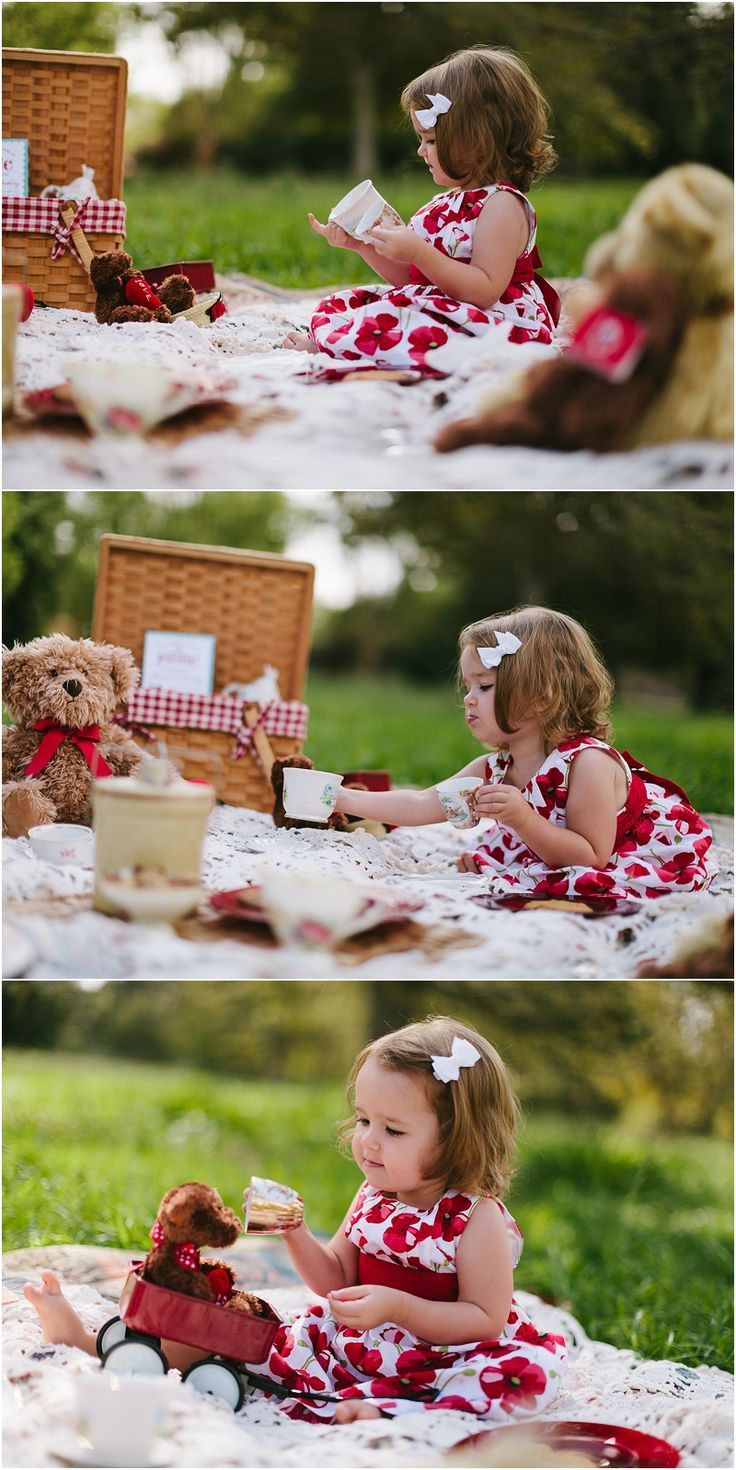 2nd Birthday Photos, Toddler Photoshoot, Mini Session Ideas, Bear Picnic, Toddler Photos, Toddler Photography, Teddy Bear Picnic, Foto Baby, Photoshoot Idea