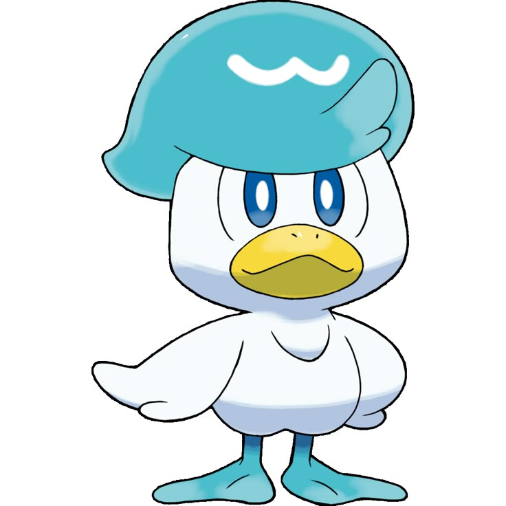 an image of a cartoon bird with blue eyes