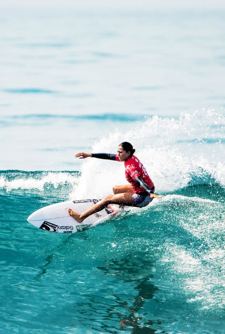 Malia Manuel during the Swatch Women’s Pro Photo by 45SURF Swatch Women, Pool Float, Float, Surfing, Pool, Outdoor Decor, Water