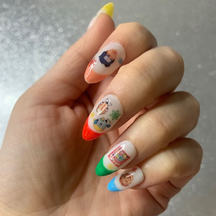 ‼️THESE ARE WATERSLIDE DECALS NOT STICKERS‼️ NCT Dream  Candy inspired waterslide nail decals. Can be used on natural nails, acrylics, gels, or press-on. 💌 Orders are sent via USPS stamped mail.  For orders of $50usd or more I provide free upgraded, tracked shipping to the US only. International orders are sent with a global stamp. Tracked shipping is available for a fee within the US if you don't meet the order minimum and may be chosen during checkout 💌 ----INSTRUCTIONS---- -prep nail with a Nct Inspired Nails, Nct Nails Designs, Candy Nct Dream, Nail Art Kpop, Nct Nails, Nct Dream Candy, K Pop Nails, Kpop Accessories, Classic Nail Designs