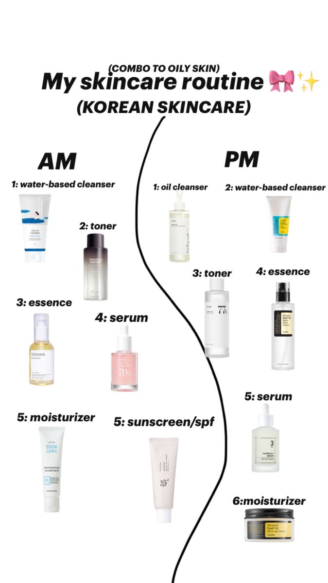 Skincare Routine For Oily Skin, Oily Skin Routine, Routine For Oily Skin, Korean Skin Care Secrets, Skincare For Oily Skin, Skin Care Basics, Face Skin Care Routine, Oily Skin Care Routine, Face Routine