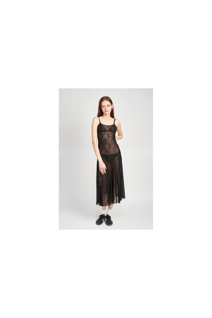 Sheer Black Maxi DressSIZE & FIT :MODEL WEARS SIZE SMALLMODEL'S HEIGHT 5'9Made In: IMPORTEDFabric Contents: 90% NYLON, 10% SPANDEXCONTRAST: 100% POLYESTER Sleeveless Sheer Lace Midi Dress, Sheer Flowy Midi-length Maxi Dress, Sheer Lace Maxi Skirt, Maxi Lace Dress, Black Sheer Lace Maxi Dress, Black Sheer Floor-length Mesh Dress, Lace Dress Black, Black Maxi, Lace Maxi Dress