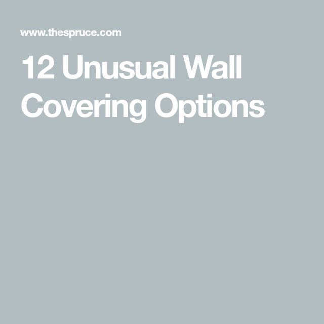 the title for 12 unusual wall covering options in this article, you can see how to use