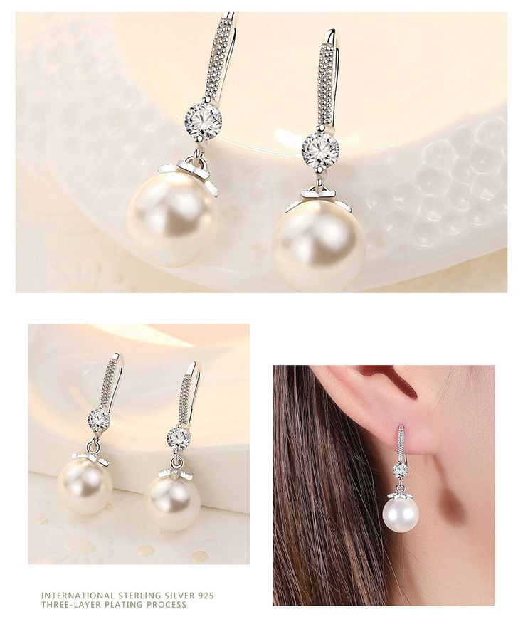 Brand Name: ZDADANItem Weight: 3.20gMain Stone: PearlMetals Type: silverMetal Stamp: 925,SterlingOrigin: CN(Origin)Occasion: WeddingModel Number: ZDEH353Side Stone: NoneEarring Type: Drop EarringsGender: WomenShape\pattern: RoundCertificate Type: GDTCStyle: TRENDYis_customized: NoFine or Fashion: FineSIZE: 32MM*10MMWEIGHT: 3.20gPlace Of Origin: Guangdong ChinaEnvironmental Standard: Alleray free, Lead, Nickel, Cadmium freeFactory: Yes, Support Big Order and Competitive PriceServeice: Support dro Sterling Silver Pearl Earrings For Anniversary, Elegant Design Silver Pearl Earrings For Anniversary, Silver Classic Pearl Earrings For Wedding, Classic Silver Pearl Earrings For Wedding, Silver Bridal Earrings With Pearl Charm For Party, Anniversary Silver Pearl Earrings With Elegant Design, Silver Elegant Pearl Earrings For Anniversary, Formal Silver Pearl Bridal Earrings, Pearl Bridal Earrings In Silver