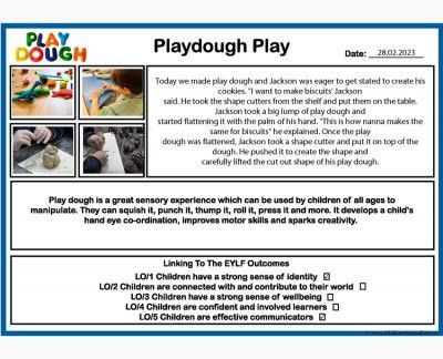 the play dough playdough is an easy way to teach children how to play