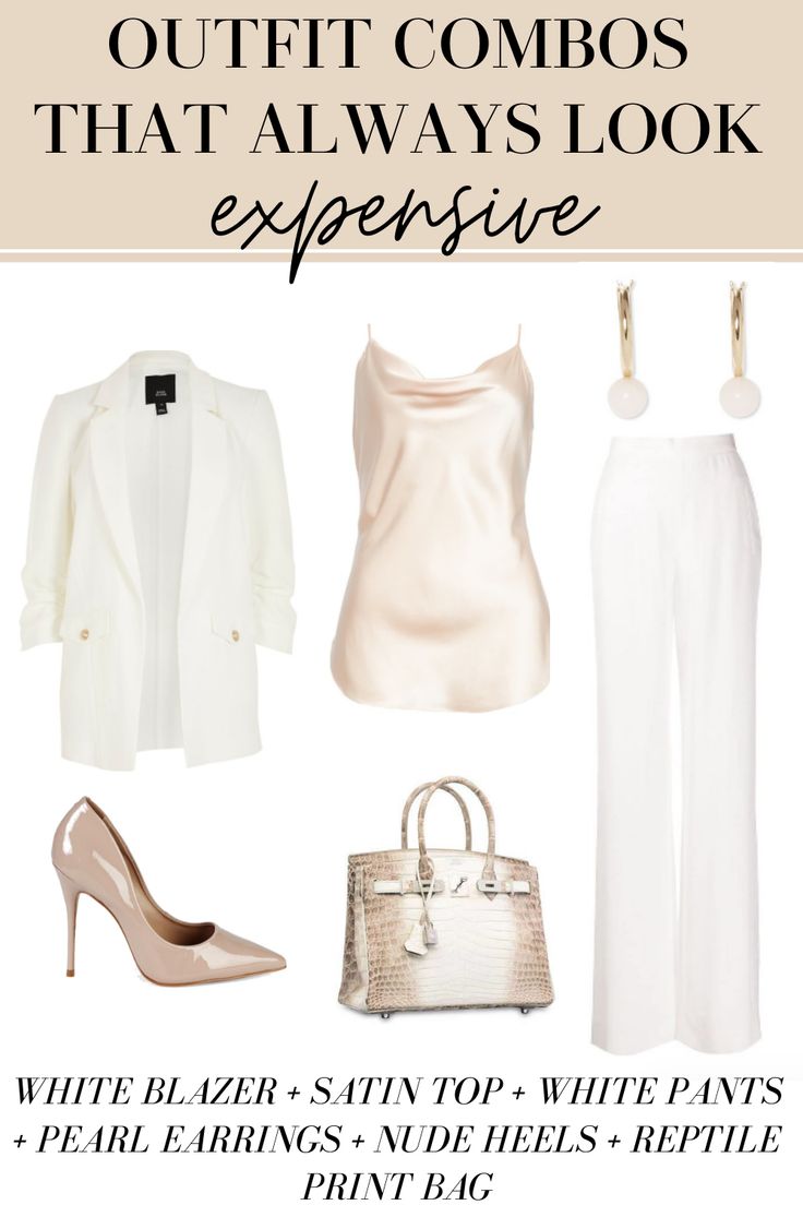 5 Combos That Will Always Look Like Expensive Outfits - MY CHIC OBSESSION Expensive Outfits, Classic Outfits For Women, Chic Clothing Style, Pants Cream, How To Look Expensive, Outfit Combos, Classic Style Outfits, Look Expensive, Expensive Clothes