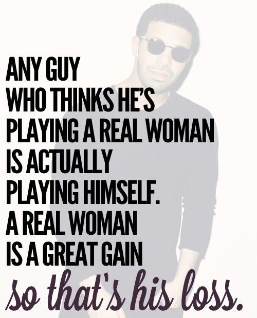 a man with sunglasses on his head and the words, any guy who thinks he's playing a real woman is actually playing himself