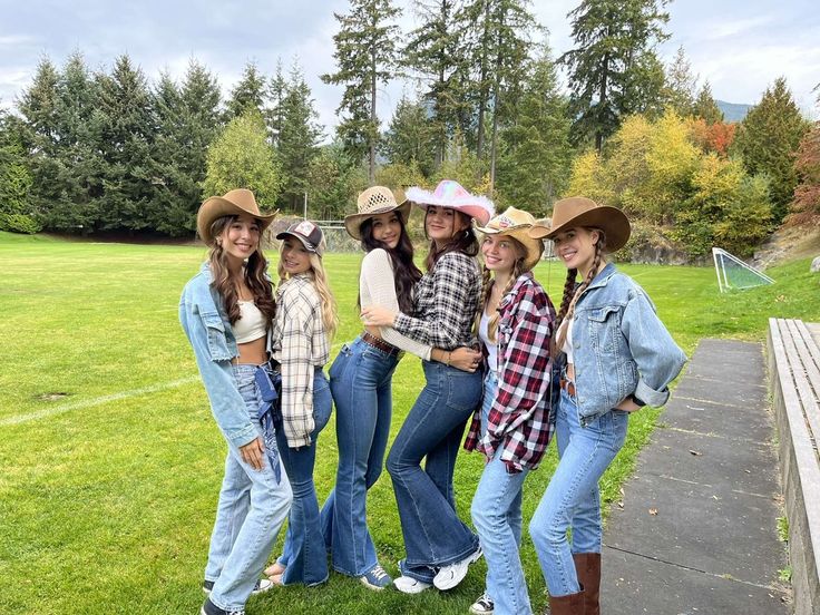 Cute girls costume | Group costume | Halloween girls costume | Cowboy costume | Cute Farmer Costume, Mighty Hoopla Outfit, Cowboy Group Costume, Farmer Halloween Costume Woman, Cow Girl Halloween Outfits, Cowboy Girl Costume, Farmer Girl Costume, Cowgirl Halloween Costumes College, Country Halloween Costumes