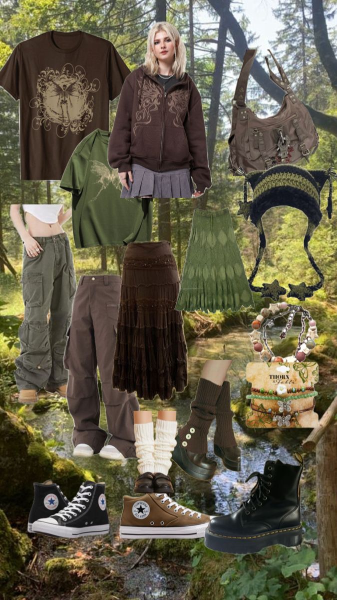 I love fairy grunge but I’m trying to dress like it so I made this!! Grunge Fairy Core Outfits, Grunge Hippie Outfits, Grunge Fairy Outfit, Fairy Grunge Aesthetic Outfit, Goblin Core Outfit, Fairy Grunge Outfit, Fairy Core Outfits, Punk Style Outfits, Alt Clothes