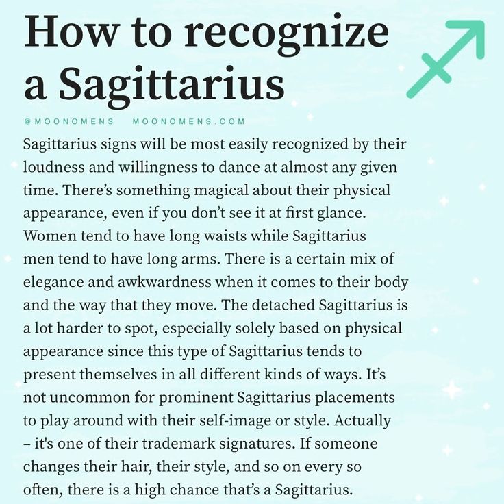 an article about how to recognize sagitarius