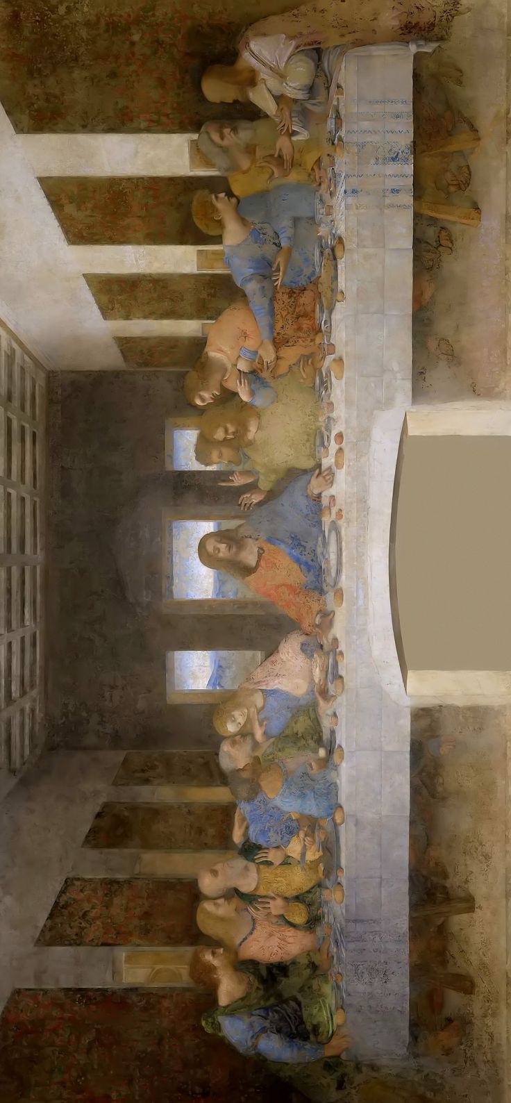 the last supper painting - a picture of the last supper fine art print