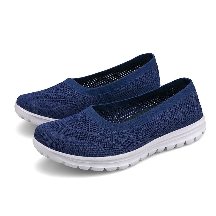 To provide you the ultimate comfort, these Women Mesh Sneakers Slip-On Flat are particularly soft and padded. They give you greater walking comfort and make walking simple and effortless for you. Their designs are contemporary, chic, and attractive. readily available in a wide range of eye-catching colors. Footwear to last you a lifetime: This is a really good quality material shoe. It's made of a solid material that will last an eternity. Perfect for running, walking, and any outdoor activity Slip-on Walking Shoes For Light Exercise, Comfortable Slip-on Sneakers With Round Toe For Walking, Casual Non-slip Walking Shoes For Sports, Comfortable Slip-on Sneakers With Ortholite Insole, Casual Non-slip Sneakers, Casual Non-slip Flat Sneakers, Lightweight Walking Shoes With Round Toe For Light Exercise, Lightweight Low-top Walking Shoes With Textured Sole, Casual Non-slip Slip-on Sneakers