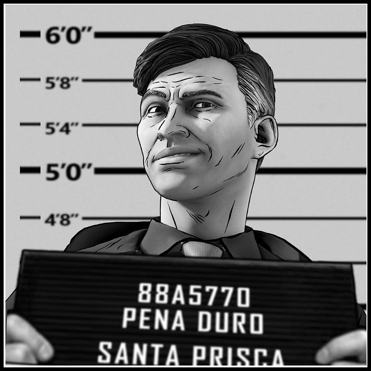 a mug shot of a man holding a sign that says, boss 4770 pena duro santa prisma