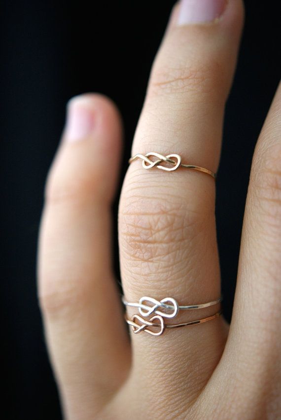 Tiny Infinity Knot ring in 14K Gold fill Gold knot ring gold Gold Ring For Boys, Gold Infinity Ring, Infinity Knot Ring, Gold Knot Ring, November Birthstone Jewelry, Bridesmaid Rings, Gold Stacking Ring, Infinity Knot, Black Diamond Engagement