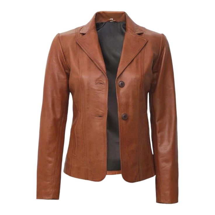 Women Leather Jacket Slim Fit Genuine Leather Coat Biker Jacket for Winter, Womens Brown Coat Real Lambskin Leather Blazer Jackets for Women - Traditional Motifz This women's luxury lambskin leather blazer is the perfect blend of elegance and functionality. Made from 100% genuine soft lambskin leather, this stylish coat is a timeless addition to your wardrobe, ideal for fall, winter, and any occasion where you want to make a statement. Specifications: Material: 100% Real Lambskin Leather Lining: Leather Suit Jacket, Lambskin Leather Blazer, Brown Leather Blazer, Leather Blazers, Leather Blazer Women, Black Leather Blazer, Womens Black Leather Jacket, Leather Suit, Leather Blazer Jacket