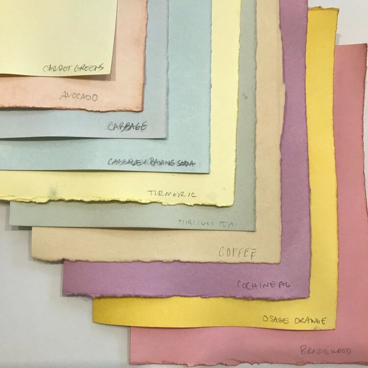 several different colored papers are stacked on top of each other with the words coffee written on them