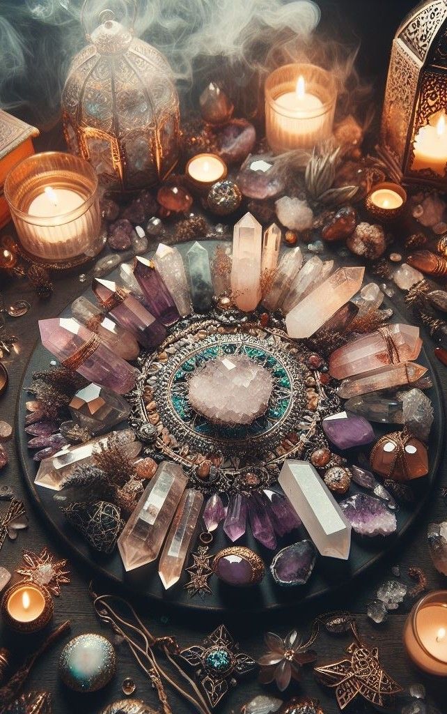 Crystal Mood Board, Gem Stones Aesthetic, Crystals And Gemstones Aesthetic, New Age Spirituality Aesthetic, Crystal Cave Aesthetic, Crystal Wallpaper Aesthetic, Crystal Witch Aesthetic, Celestial Witch Aesthetic, Minerals Aesthetic