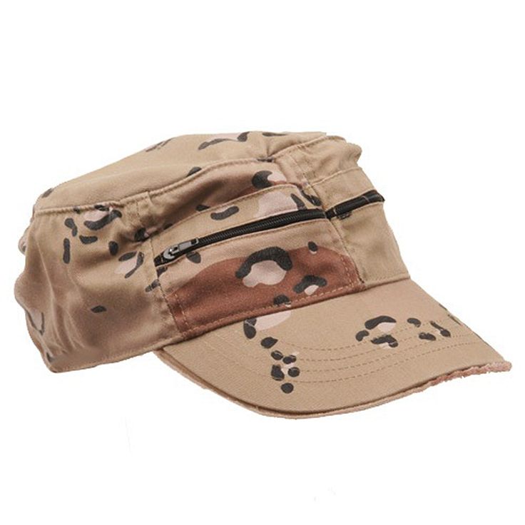 Zippered Enzyme Cotton Army CapMade of 100% cotton.ONE SIZE fits most with adjustable strap closure, fitting up to 7-3/8.Crown measures 3-1/2 inches deep, with front and side pockets.Bill measures 2-3/4 inches long, frayed, pre curved bill.Thick, soft and cool material.Hand wash only.Available in camo, desert, pink camo, black, white, pink solid, khaki and .Imported For the hip and trendy our frayed Zippered Enzyme Army Cap is the one for you! Made from 100% cotton, this cap features a 3-1/2inch Adjustable Military Style Snapback Hat, Military Style Snapback Baseball Cap Adjustable, Military Style Adjustable Snapback Baseball Cap, Adjustable Military Style Baseball Cap, Military Style Adjustable Dad Hat, Military Style Adjustable Visor Hat, Adjustable Military Visor Hat, Adjustable Military Style Visor Hat, Military Style Adjustable Snapback Fitted Hat