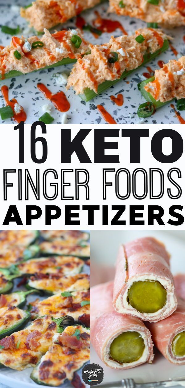 keto finger foods are the perfect appetizers