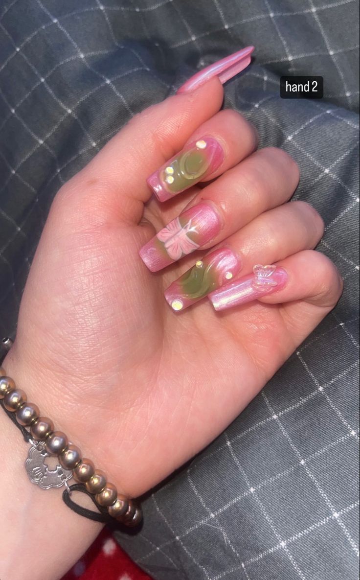 Melanie Martinez Nails Style, Melanie Martinez Portals Nail Ideas, Melanie Martinez Portals Themed Nails, Portals Themed Nails, Melanie Martinez Acrylic Nails, Melanie Martinez Nails Ideas, Portals Melanie Martinez Inspired Nails, Melanie Martinez Trilogy Tour Nails, Melanie Martinez Inspired Nails K-12