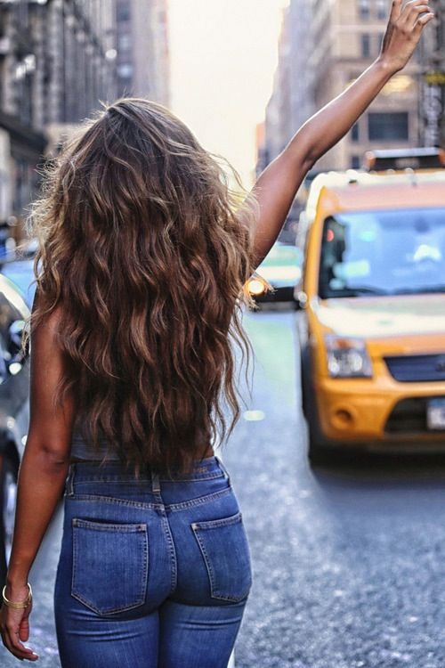 corte Long Wavy Hair, Hair Envy, Long Hair Cuts, Long Curly, Hair Dos, Gorgeous Hair, Hair Day, Street Styles, Pretty Hairstyles