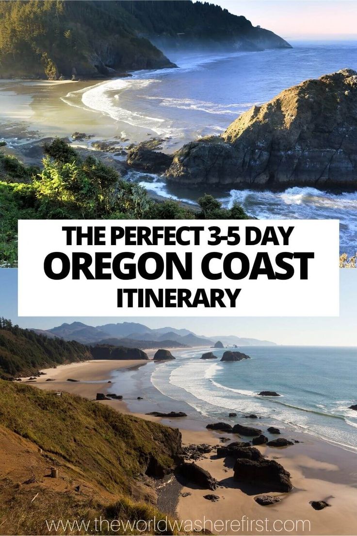 the perfect 3 - day oregon coast itinerary