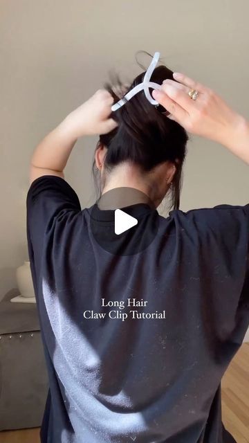 GODESS | Shop Claw Clips | Hair Accessories on Instagram: "@alexandra.g.g.hair is our go-to-girl for long hair claw clip hairstyles!!   Shop @godess.ca  . . . . . . . . . #hairtutorial #hairoftheday #longhair #longhairstyles #haircare #thickhair" Claw Clip For Long Hair, Claw Clip Hairstyle, Long Hair Claw Clip Hairstyles, Claw Clip Hairstyles, Clip Hairstyles, Hair Claws & Clips, Claw Clip, Hair Claw, Hair Tutorial