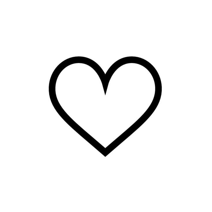 a black and white image of a heart with the word love in it's center