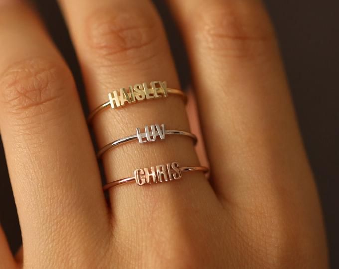 14k solid gold stack ring stack ring solid gold bead ring | Etsy Stackable 14k Gold Initial Promise Ring, 14k Gold Stackable Initial Promise Ring, Silver 14k Gold Stackable Initial Ring, Sterling Silver Stackable Initial Ring, Dainty 14k Gold Stackable Initial Ring, Stackable Sterling Silver Initial Ring In Yellow Gold, Stackable Initial Ring In Yellow Gold And Sterling Silver, Yellow Gold Stackable Initial Ring In Sterling Silver, Yellow Gold Sterling Silver Stackable Initial Ring