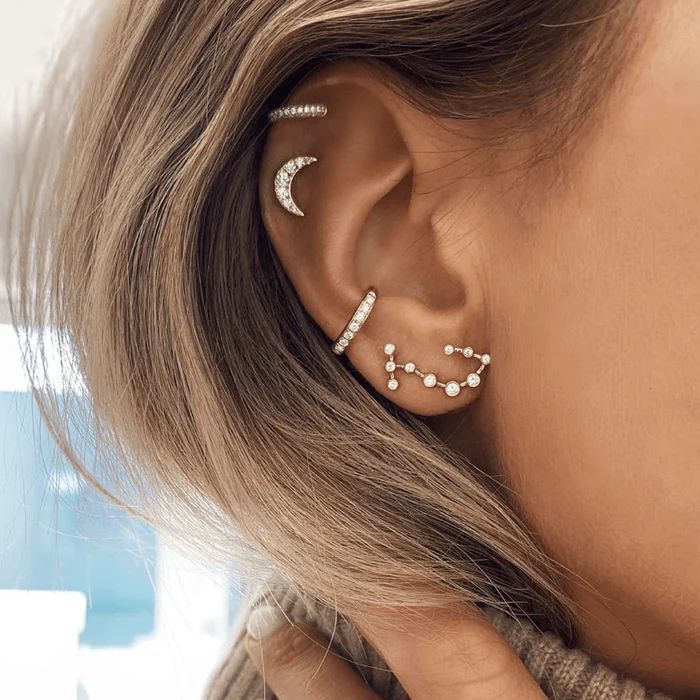 Baby Scorpio Diamond Constellation Studs – Logan Hollowell Star Constellations Earring, Orion Earrings, Piercings Ideas, Jewellery Marketing, Astrological Sign, October 23, Demi Fine Jewelry, Rose Earrings, Piercing Jewelry