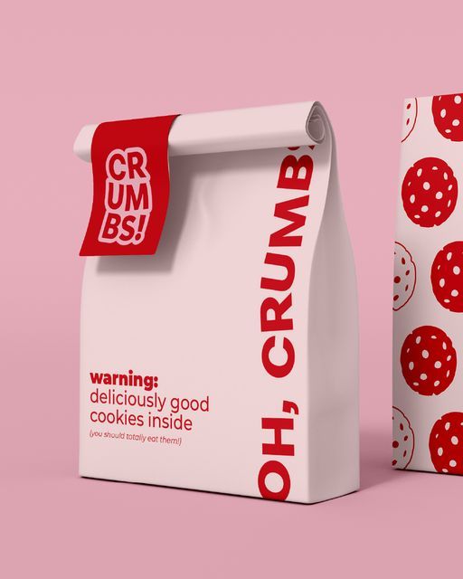 the packaging is designed to look like an ice cream bag